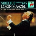 Sibelius - Symphonies No 4 and 5  - Lorin Maazel 